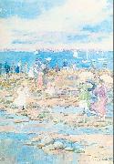 Maurice Prendergast Summer Visitors oil painting artist